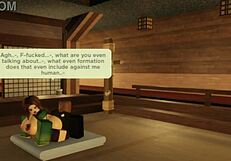 Girl intrudes cave, gets hard fuck