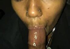 Watch This Ebony Sloppy Deepthroat Action