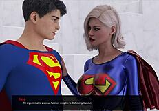 Blonde with big tits plays with toys on shaved pussy 😏