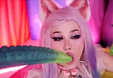 Is This Sexy Anime Girl Ready for Tentacle Creampie and Anal Play?