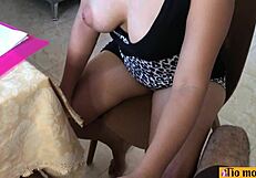 Casi me corro dentro de mi novia en doggystyle