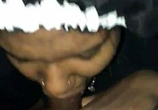 Watch This Ebony Sloppy Deepthroat Action