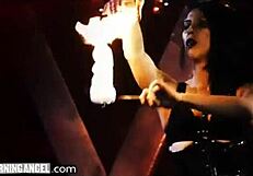 burning angel gangbang with emo goth girls