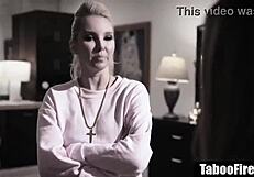 Lesbo Stepdaughter Has To Fuck Stepmom And Her Bf To Prove She Is Gay