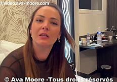 young french amateurs ava moore and laure raccuzo meet tinder strangers for hotel encounters