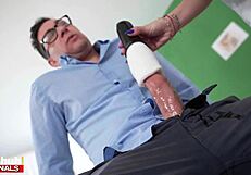 fakehub tale of a nympho nurse craving cum samples with huge boobs and anal desire.
