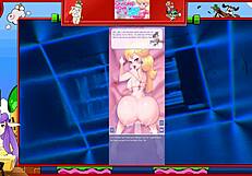 Princess peach quick date hot fuck in anime game