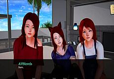 My New Family Episode 295 with Redhead Cartoon