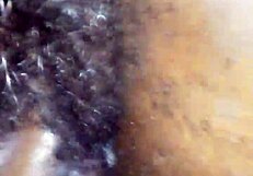 Fucking my ebony boyfriend's big black cock before work 😍