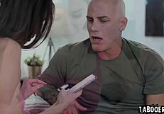 Stepdad Derrick Pierce Plots to Bang 21yo Maya Woulfe in Taboo Encounter