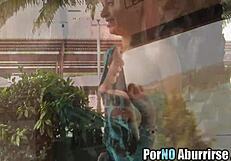 Train Fucking Outdoors Gets Intense!