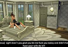 The girl next door - chapter 12: Cheating and creampie action