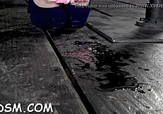 Bound Couple Engages in Femdom Fucking and Cock Sucking