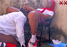 Caught fucking in the backyard?