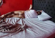 Step Mom Wakes Me with Blowjob Behind Scenes