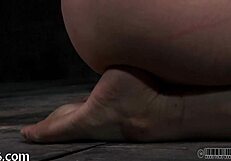 Tossed Up Girl Punished in Garage