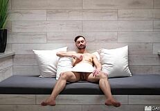 Jax Atwell gets freaky in sauna with anal and blowjob