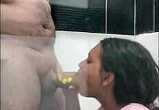 She finds me self-gratifying and wants me to ejaculate on her mouth to avoid anybody finding out
