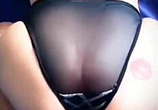 I'm so addictted to his bigg cockk, I can't stopp masturbating in lingeree.