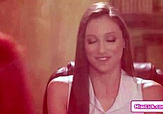 Redheads feel intense pleasure in ongoing pussy licking session