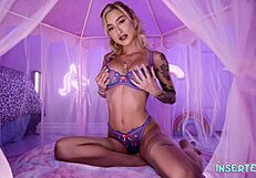 Kathryn Mae Feels Intense Pleasure During Her Playmate Date Insertion