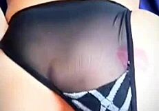 I'm so addictted to his bigg cockk, I can't stopp masturbating in lingeree.