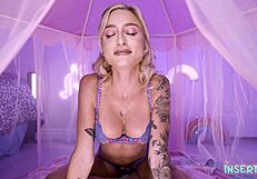 Kathryn Mae Feels Intense Pleasure During Her Playmate Date Insertion