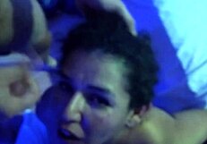 enjoying oral with two partners