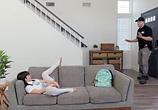 Love it when he destroys my tight ass with his monster cock