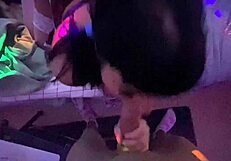 Oh Wow, Watch This Asian Milf Deepthroat And Get Creampied In Hardcore Amateur Sex!