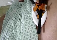 Julia Fontanelli Engages In Subtle Self-Pleasure Within The Hospital Environment. Her Movements Build Slowly In The Quiet Room.