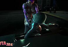 Futa3dx Futanari Babe Fucked By Big Dicked Friend In Cyberpunk