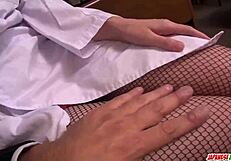 Busty erika nishino plays pov with young 18+ cock fingering masturbation hardcore nurse patient stockings asian milf