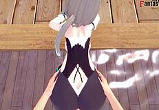 Rita Pov Summer Costume Honkai Impact 3 Short