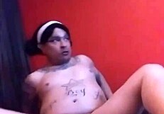 Is shemale slut natalie sin solo or teasing us?