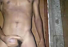 Indian 18 year boy selfie in lockdown