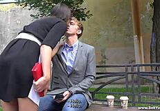 Husband's boss fucks shaved teen asa belle