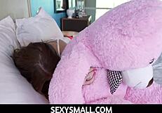 Wow, petite teen cutie mazy myers hides and seeks with blowjob fucking