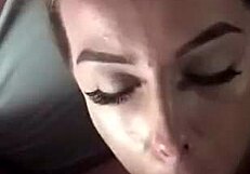 Face fuck with huge cock and messy facial!