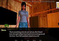 My new stepfamily episode with big tits teen ass and milf action