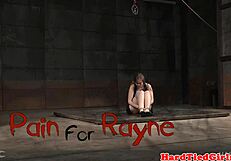 BDSM Sub Bound Hogtied for Rough Domination in Intense Blonde Sex Scene