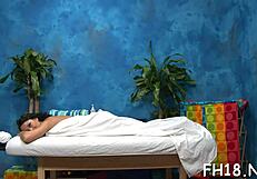 Massage porn webcam session