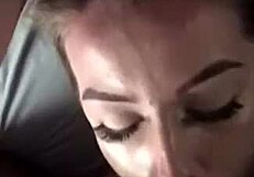 Face fuck with huge cock and messy facial!