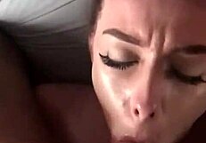 Face fuck with huge cock and messy facial!