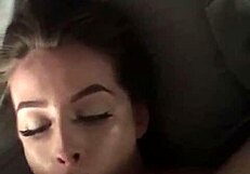 Face fuck with huge cock and messy facial!