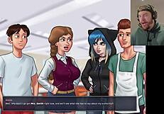 サマータイム・サーガで化学教師とドラマを起こした！無修正