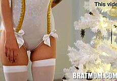 Giving my stepmom a creampie for christmas?