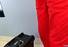 Horny Tranny Julia Steinkopf Stimulates Her Ass