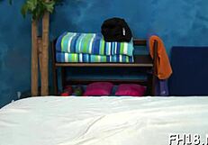 Relaxing massage sessions turning into intimate encounters.