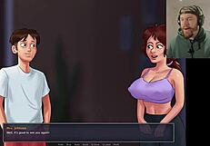 I've started drama with my chemistry teacher in Summertime Saga uncensored!